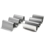 Norpro Stainless Steel Rack, Holds 3 Tacos Each, Set Of 2. Fixed Price $18.81.