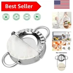 Light Gray 5-INCH Empanada & Dumpling Maker Easy Clean Kitchen Tool. Fixed Price $20.69.