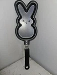 Peeps Bunny Rabbit Pancake Skillet Griddle By Just Born 2020 Easter Brunch. Fixed Price $6.95.