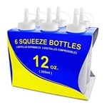 New Star Foodservice 26146 Squeeze Bottles, Plastic, 12 Oz, Clear, Pack Of. Fixed Price $31.59.