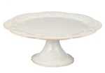 Lenox French Perle White Cake Stand Never Used. Fixed Price $57.99.