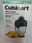 Cuisinart CCJ-100 Citrus Juicer Brushed Stainless Pre-owned. Fixed Price $17.99.