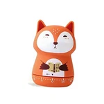 Mechanical Kitchen Timer, Cute Animal Wind Up 60 Minutes Manual Orange Fox. Fixed Price $16.32.