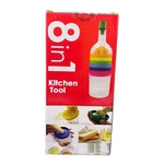 8 1 Kitchen Tool Bottle Funnel Squeezer Measuring Egg Masher Cap Opener. Fixed Price $11.23.