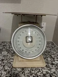 Vintage Pelouze Model 10100 Top Loading Scale Lbs Good Used Condition Works!. Fixed Price $100.00.