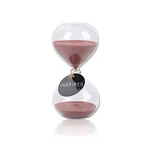 60 Minute Clear Hourglass Timer 6.3 Inch Sand For Home Office Decor. Fixed Price $16.89.