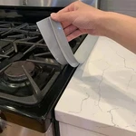 2PCS Kitchen Silicone Stove Counter Gap Cover Oven Guard Spill Seal Slit Filler. Fixed Price $6.19.