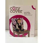 Cozy Cover Portable Easy Seat Travel High Chair Pink Circles 5-POINT Harness New. Fixed Price $13.95.