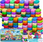 168 Colors Air Dry Clay Mega Set - Modeling Kit With Tools For Kids Gifts. Fixed Price $32.57.