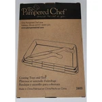Pampered Chef Coating Trays And Tool 2605 White Breading Set Nib Sealed Exc. Fixed Price $25.00.