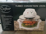 Brand New Box Crofton Turbo Air Convection Oven Gallon 1300 Watt Cooking. Fixed Price $46.99.