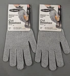 Microplane Cut Resistant Gloves For Kitchen Safety - Set Of 4 Size M/l New. Fixed Price $35.00.