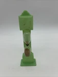 Vintage Plastic Clock Hourglass Sand Timer Celluloid ? Jade Green Great Britain. Fixed Price $24.67.