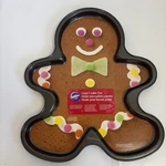 Wilton New Giant Gingerbread Man Cookie Pan Christmas Party Cooking Birthday. Fixed Price $9.99.