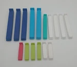 Pampered Chef Twixit Clips Chip Bag Various Sizes Lot Of 16. Fixed Price $24.99.