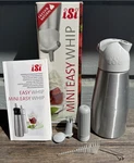 Isi Easy Whip Mini 0.25L Half Pint Stainless Steel White Top W/box 2009 Austria. Fixed Price $16.99.