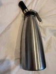 Isi Cream Profi 1 Quart Stainless Steel Whipper Dispenser Nsf. Fixed Price $50.00.