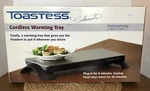Toastess Cordless Warming Tray Vintage Open Box Mcm Style. Fixed Price $55.00.