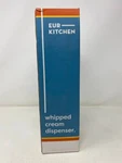 Eur Kitchen Professional Whipped Cream Dispenser 500ML Whipper Aluminum. Fixed Price $33.86.