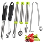 Vegetable Corer Tool, 6 Pcs Stainless Steel Fruit And Tools F.... Fixed Price $21.08.