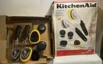 New Kitchenaid 6-PIECE Sink Brush Set Soap Dispensing Rare Old Stock. Fixed Price $125.00.