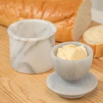 Norpro Marble Butter Crock. Fixed Price $52.98.