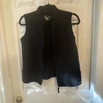 Nyl Petite M Black Quilted Design Casual Vest With Full Zip. Fixed Price $16.00.