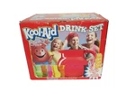Vtg 1980S New Kool-aid Drink Set Pitcher 4 Cool Cups Ice Tray Spoon Nostalgia. Fixed Price $44.87.