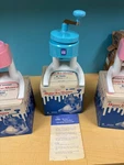 Zojirushi M-4000 Ice Shaver Blue Open Box. Fixed Price $25.00.