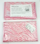 2 New Pampered Chef Pink Zebra Coupon Holders Tabbed Dividers Organizer. Fixed Price $9.99.