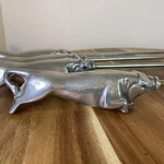 Italian Bbq Grilling 4-PIECE Set With Bull Shaped Handles. Fixed Price $248.99.