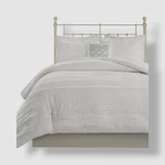 Madison Park White Celeste 4-PC. Duvet Cover Set, Full/queen. Fixed Price $43.20.