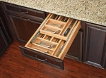 Rev-a-shelf Cabinet Two-tier Cutlery Drawer 4WTCD-15HSC-1. Fixed Price $220.99.
