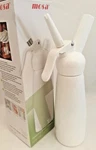 1 Pint 500 Ml Cream Whipper Dispenser Charger White .5L Mosa. Fixed Price $31.50.
