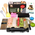 Fungyand Sushi Making Kit, 27-IN-1 Professional Maker Set With Bazooka Roller.... Fixed Price $36.82.