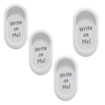 4PC Tovolo Magnetic Multipurpose Utility Clip With Dry Erase Surface For Writing. Fixed Price $8.99.