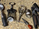 Vintage Kitchen Handy Helpers-can Opener, Nut Cracker, Ice Cream Scoop & Others. Fixed Price $14.50.