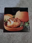 Boston Warehouse Terra Cotta Garlic Baker 02-133 Nos. Fixed Price $15.99.