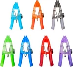 Kizmos Magnetic Multipurpose Bag Clips, Set Of 7, Multicolored - New. Fixed Price $14.66.
