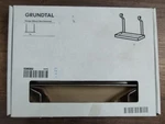 New Ikea Grundtal 5X10" Stainless Wall Hanging Shelf 302.197.09 B7. Fixed Price $24.99.