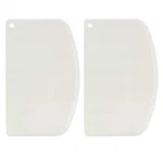 Ateco 1303, Bowl Scraper Set Of Pack 2, White. Fixed Price $17.70.