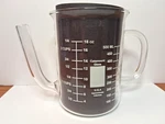 Catamount Glass Gravy Fat Separator 2-1/4 Cup 18 Oz Measuring Beaker Vintage Usa. Fixed Price $14.52.