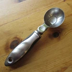 Oxo Good Grips Ice Cream Scoop W Thumb Lever Release Stainless Black Handle. Fixed Price $11.99.