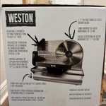 Weston Supply 83-0750-W 7-1/2" Meat Slicer With Shield Guard Free Shipping. Fixed Price $128.90.