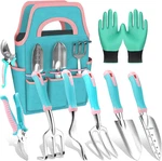 Tool SET,8 Pcs Gardening Hand Starter Kit For Women Heavy Duty Outdo. Fixed Price $38.99.