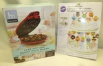 Wilton Pops Display Stand & Homemade Cake Donut Hole Maker Red Birthday. Fixed Price $13.00.