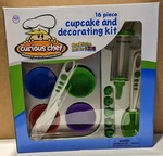 TCC50165 - Cupcake And Decorating Kit, Curious Chef, Tailor Made Ages 4+. Fixed Price $24.00.