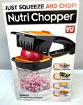 Nutri Chopper Compact Kitchen Gadget Set With Attachments & Storage Container. Fixed Price $14.95.