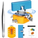 Watch Back Cover Repair Tool Set With Two-prong Opener And Tweezers. Fixed Price $18.82.