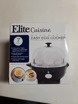 Elite Cuisine Maxi-matic Automatic Easy Egg Cooker EGC-007B. Fixed Price $29.94.